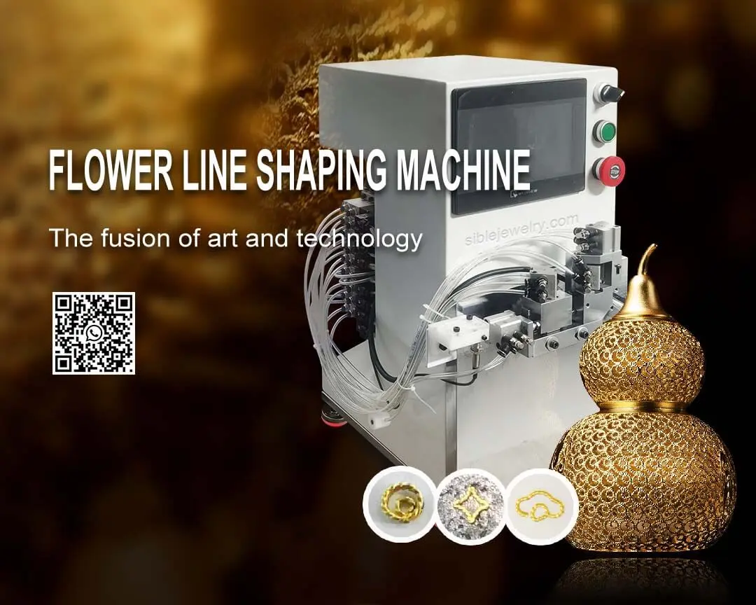 Máy Sible Filigree: Nơi công nghệ chính xác giao thoa cùng nghệ thuật chế tác trang sức.