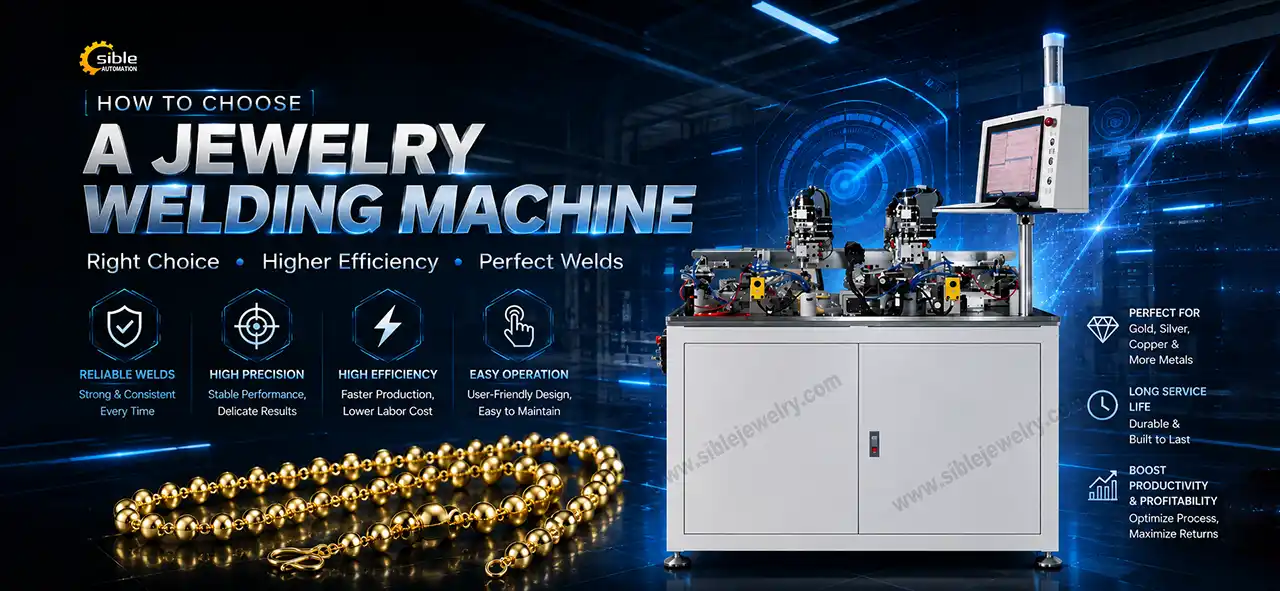 How to Choose a Jewelry Welding Machine for Your Factory | SIBLE
