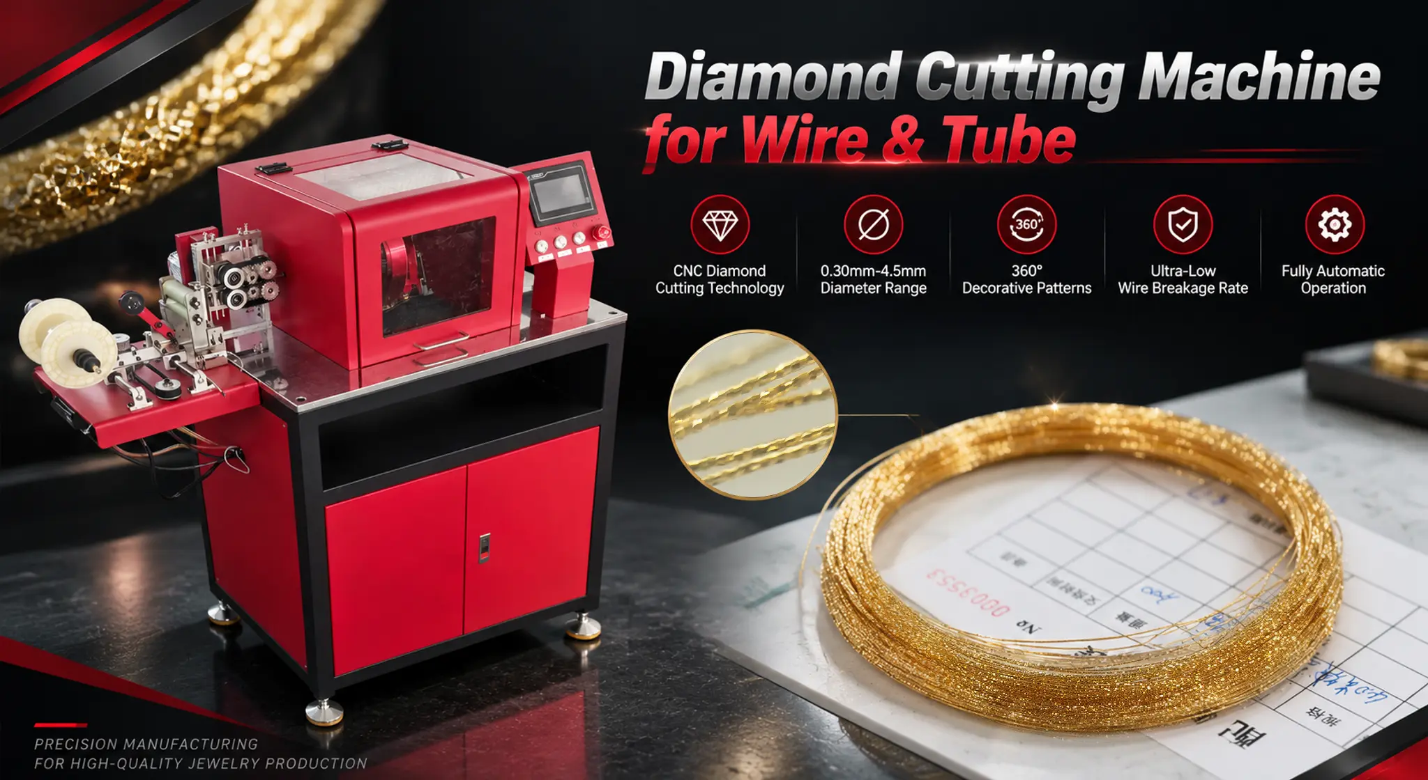 Diamond Cutting Machine for Wire and Tube: The Complete Production Guide