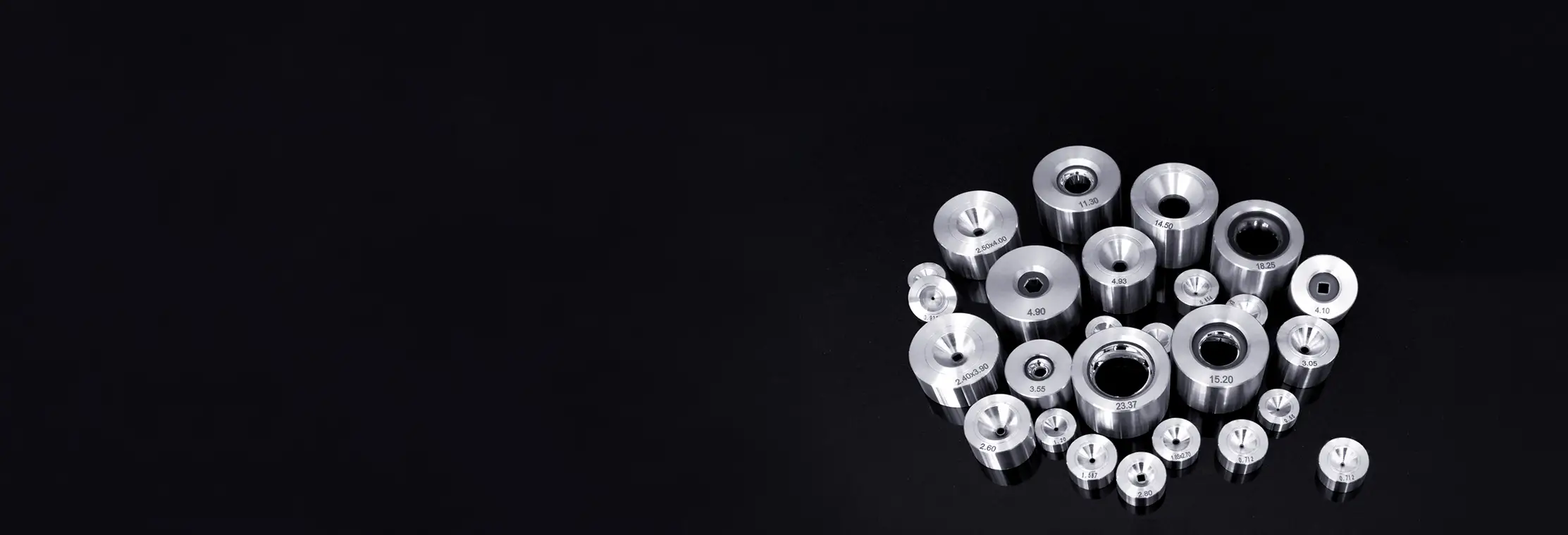 Các chi tiết đỡ bằng Tungsten Carbide / PCD / Kim cương
