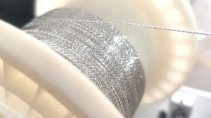 Máy cắt kim cương trắng và xám dùng cho dây và ống trang sức với đường kính từ 0.35mm đến 4.5mm